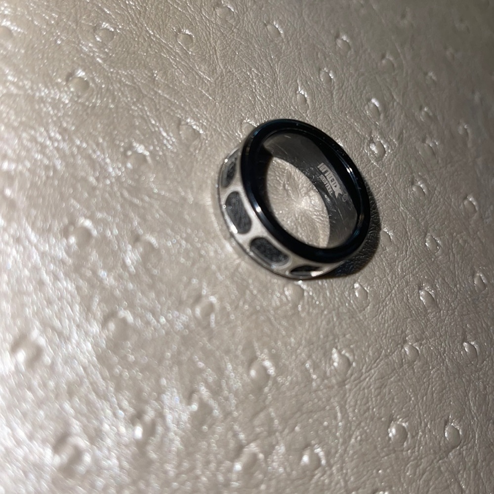 Stainless steel Men’s/Unisex Ring 🖤